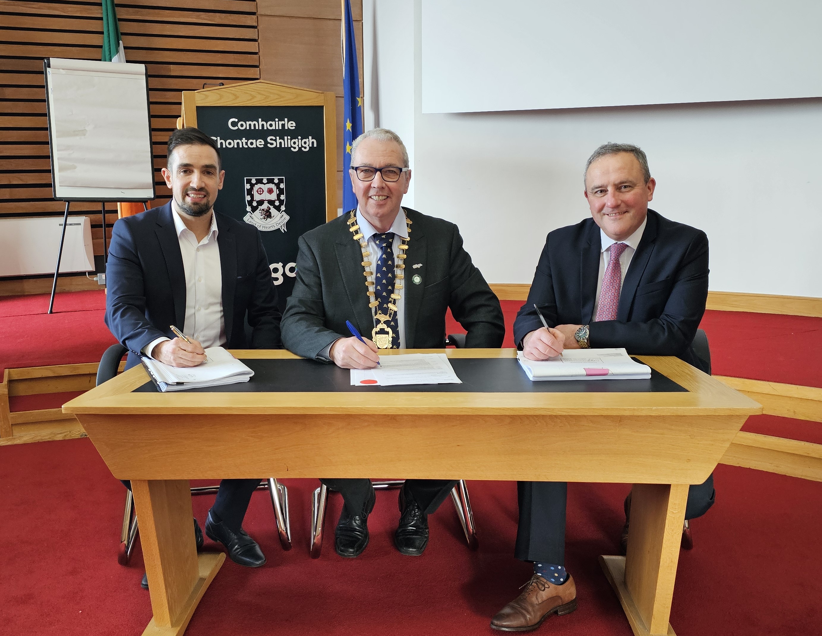 Contract Signed for 31 New Social Housing Units at Owenmore Crescent, Collooney